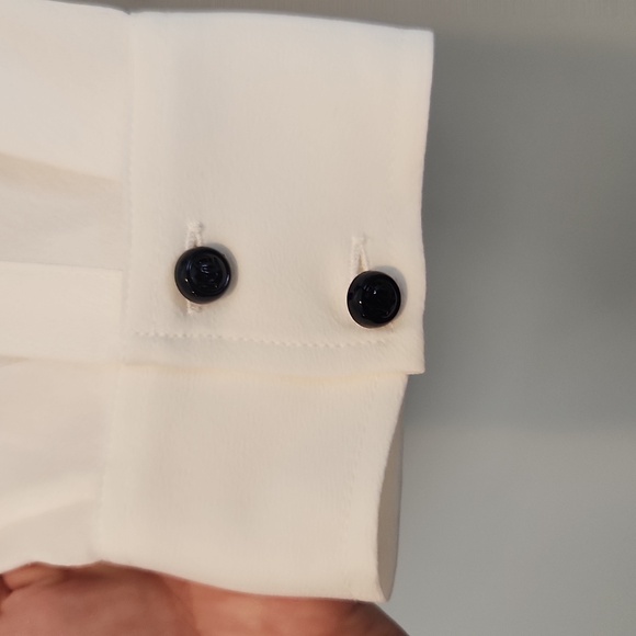 Karl Lagerfeld Colorblock Button-Down Shirt Size Medium - Picture 7 of 12